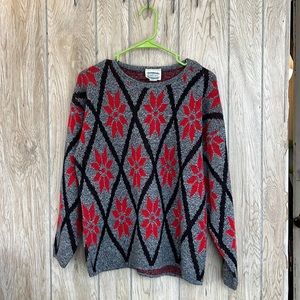 Vintage 80s 90s Separate Issue acrylic lightweight sweater